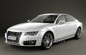 Audi A7 Sportback 2011 - 3D Model