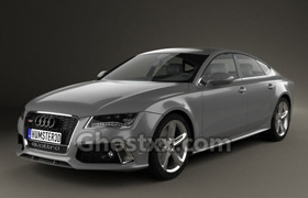 Audi RS7 Sportback 2013 3D - Model