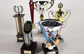 Cups and medals
