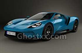 Ford GT40 - 3D Model