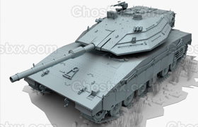 Merkava Mark IV - 3D Model