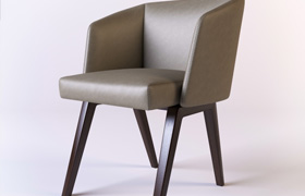 Minotti creed dining little armchair