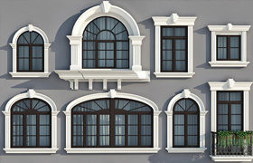Windows and doors in the style of modern classics