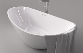 Bath Riho Granada & mixer Cezares Cascado