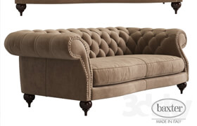 Baxter Diana Chester 2 seat sofa