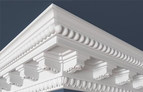 30 Crown Molding Collection - 3D Model