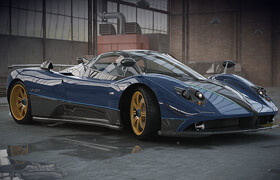 Pagani Zonda Tricolor 3Ds Max