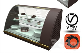 SHOWCASE confectionery SEC-1.2 Argo XL Suite 1260 x 570 x 690