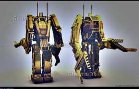 Aliens P5000 Powerloader - 3D Model