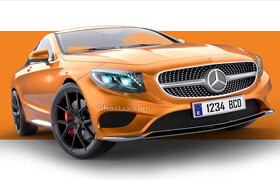 Mercedes Benz S Class Coupe 2015 - 3D Model