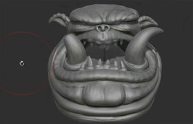 3DMotive - Orc Head in ZBrush Vol 1-5