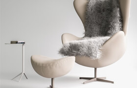 Fritz Hansen- Egg chair set