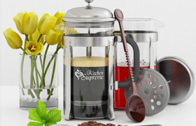 French Press Coffee &Tea Maker, Kitchen supreme