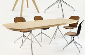 BoConcept Adelaide Chair Ottawa Table