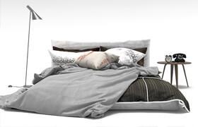 Bed Linen CL01 - 3d model