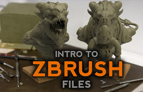 cubebrush - intro to zbrush files