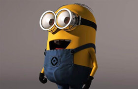 Minions Model + Rig for Maya