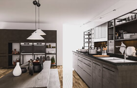 3ds max render - 3ds max vray render - vray settings - Interior rendering with vray 3.4 for 3ds max