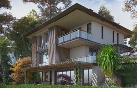 V-Ray Sun And PhysicalCam Exterior Rendering Tutorial