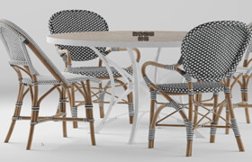 Моделирование плетеных стульев