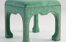 Century Furniture Chow Ottoman  ​