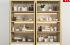 Decorative set of kitchen cabinet_VOX_Spot