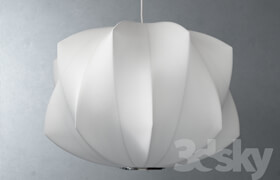 Criss cross propeller bubble lamp