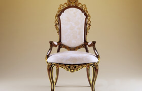 stool in Baroque style