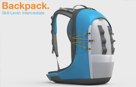 Modo Backpack training - rare industrial design