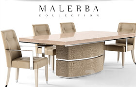 Table and chair malerba