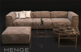 HENGE S-Perla Sofa