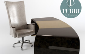Table and chair Turri