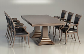 Canella table and chair