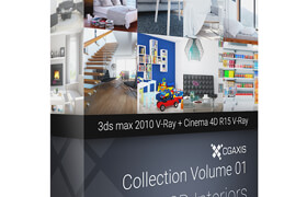 CGAxis Collection Volume 1 3D Interiors