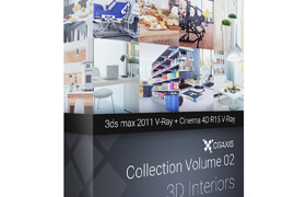 CGAxis Collection Volume 2 3D Interiors