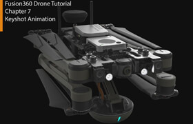 Gumroad - Fusion 360 Hard Surface Tutorial (Create a Drone) - Jort Van Welbergen