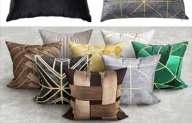 art deco pillows