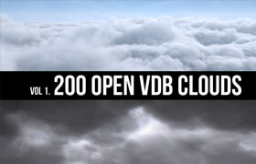 Gumroad - Open VDB Clouds Vol.1