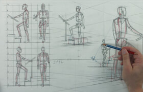 New Masters Academy - Perspective 17 Drawing the Figure in Perspective with erik oslon