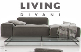 Living Divani - NeoWall Sofa Composition II