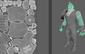 Pluralsight - UV Mapping Game Characters in Maya