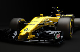 F1 Renault RS17 2017 - 3d model