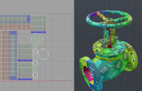 Strategies for UV Mapping Hard Surface Models (2016) by Richard Yot