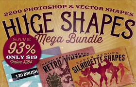 creative market - 526003 - 2200 Shapes Mega Bundle