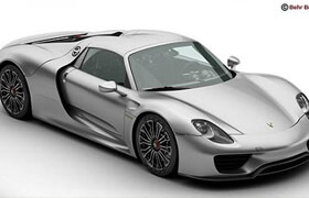 Porsche 918 Spyder with Detachable Roof - 3d model