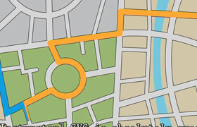 Lynda - Drawing Simplified Maps in Illustrator