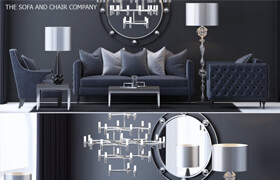 The Sofa & Chair Company Set 4