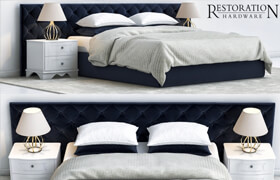 restoration hardware bedroom