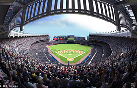 Turbosquid - Yankee Stadium with Animated Audience