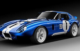 Shelby 1965 Cobra Daytona Coupe - 3dmodel